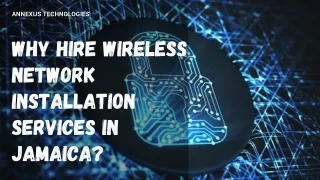 Wireless Network Installation Services Jamaica