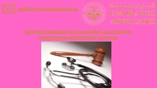 Navigating Medical Insurance Dubai Law Ensuring Comprehensive Healthcare Coverage (1)