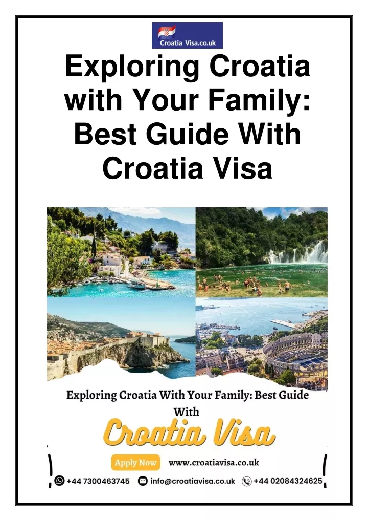 exploring croatia with your family best guide