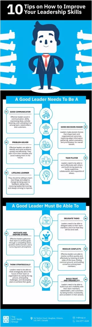 10 Tips on How to Improve Your Leadership Skills