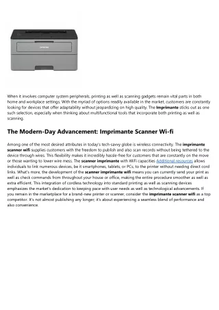 New Step by Step Map For imprimante scanner