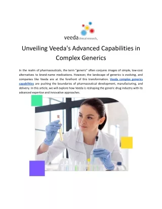 unveiling veeda s advanced capabilities