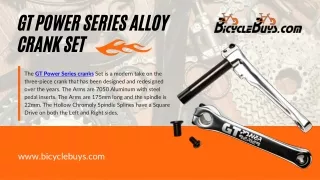 GT Power Series Alloy Crank Set | Bicyclebuys llc