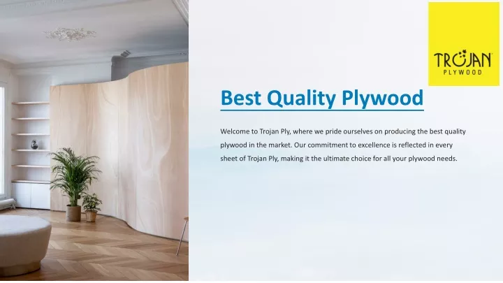 best quality plywood