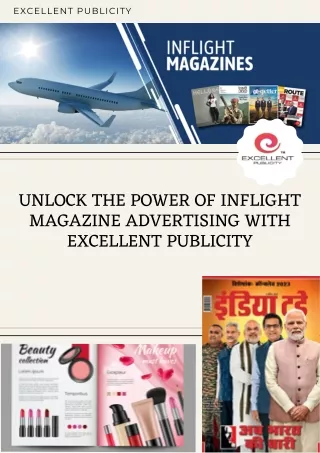 Unlock the Power of Inflight Magazine Advertising with Excellent Publicity