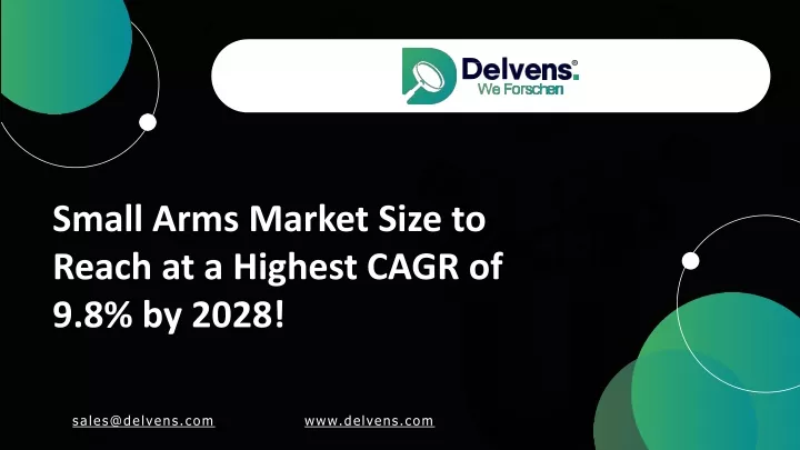 small arms market size to reach at a highest cagr