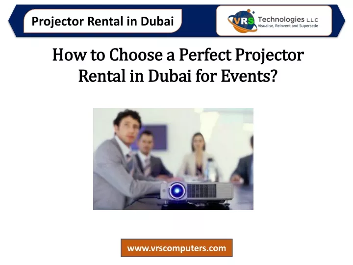 projector rental in dubai