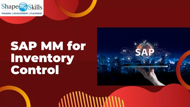 sap mm for inventory control