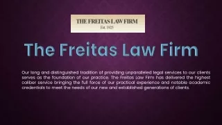 the freitas law firm