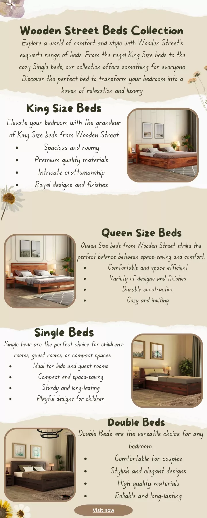 wooden street beds collection explore a world