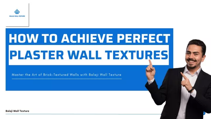 how to achieve perfect plaster wall textures