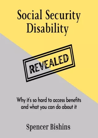 DOWNLOAD/PDF Social Security Disability Revealed