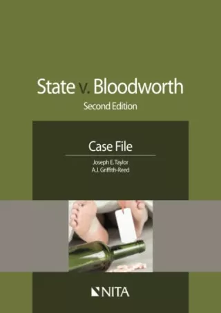 READ [PDF] State v. Bloodworth: Second Edition Case File (NITA)