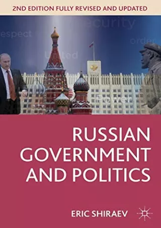 DOWNLOAD/PDF Russian Government and Politics (Comparative Government and Politics)