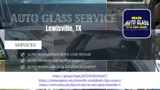 Auto Glass Service Lewisville, TX