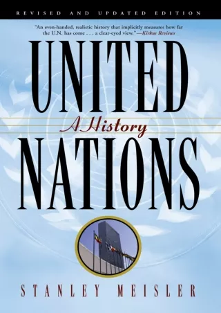 [PDF READ ONLINE] United Nations: A History
