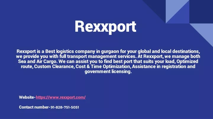 rexxport