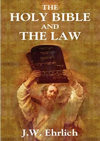 $PDF$/READ/DOWNLOAD The Holy Bible and the Law