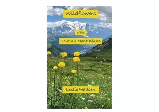 Download Wildflowers of the Tour du Mont Blanc unlimited