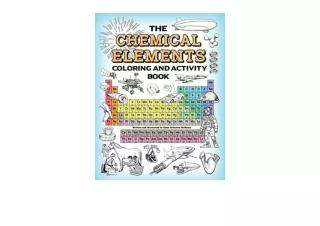 Download PDF The Chemical Elements Coloring and Activity Book for ipad