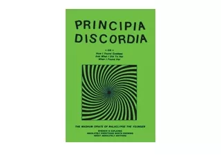 Ebook download Principia Discordia for android