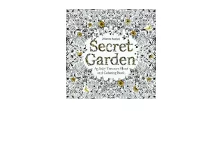 Download Secret Garden An Inky Treasure Hunt and Coloring Book for Adults for ip