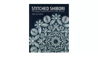 Download Stitched Shibori Technique innovation pattern design unlimited