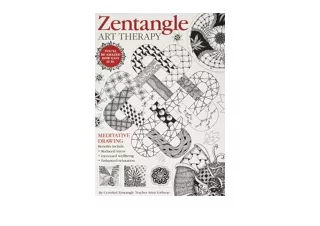 Download PDF Zentangle Art Therapy for ipad