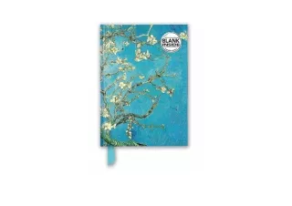 PDF read online Vincent van Gogh Almond Blossom Foiled Blank Journal Flame Tree