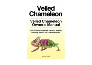 Download Veiled ChameleonVeiled Chameleon Owner’s Manual Veiled Chameleon book f