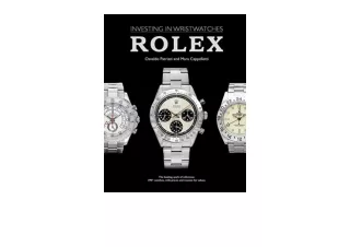 PDF read online Rolex Investing in Wristwatches for ipad
