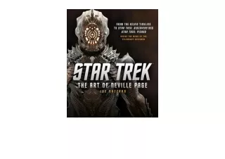 Download Star Trek The Art of Neville Page Inside the mind of the visionary desi