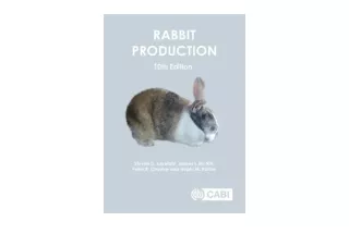 Kindle online PDF Rabbit Production free acces