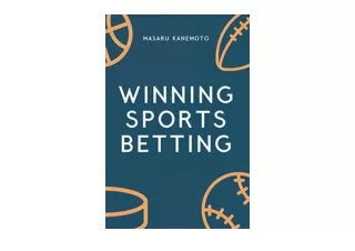 Ebook download Winning Sports Betting full