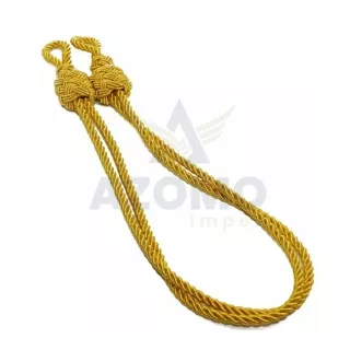 Military Officer Gold Cap Cord