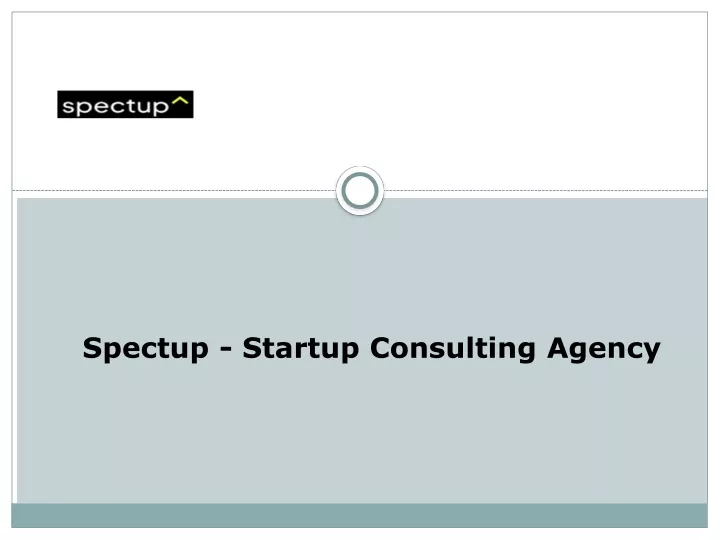 spectup startup consulting agency
