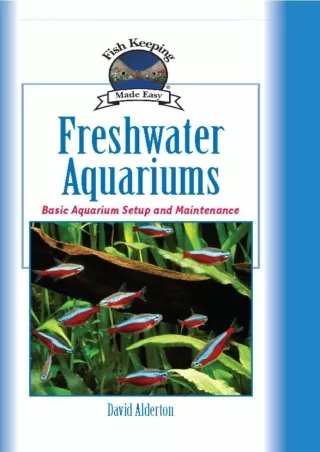READ [PDF] Freshwater Aquariums: Basic Aquarium Setup and Maintenance (Fish