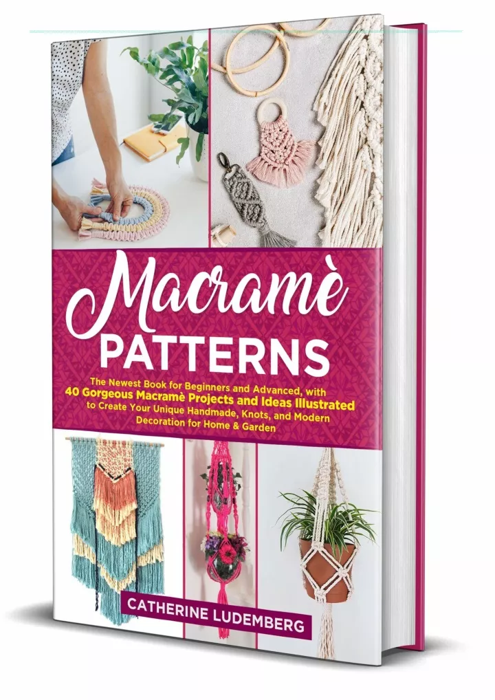 macram patterns the newest book for beginners
