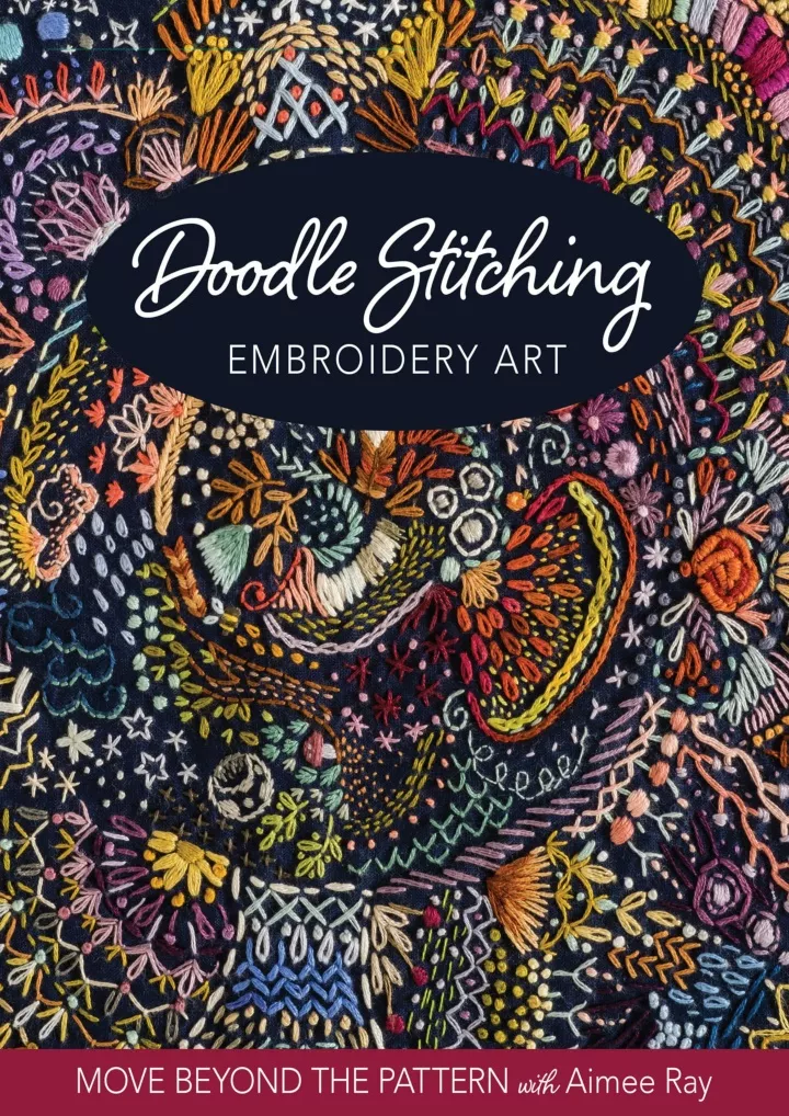 doodle stitching embroidery art move beyond