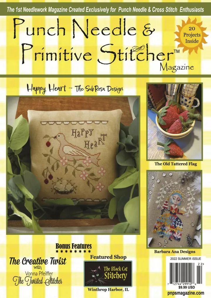 punch needle primitive stitcher summer 2022