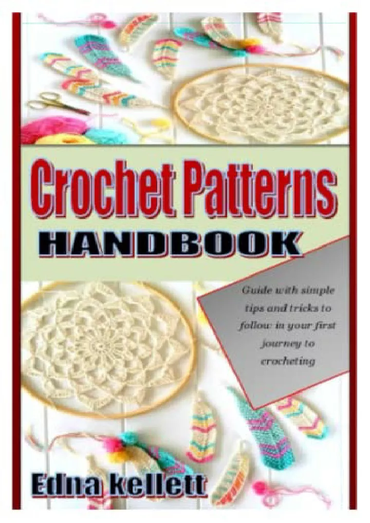 crochet patterns handbook guide with simple tips