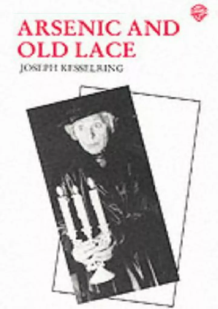 arsenic and old lace download pdf read arsenic