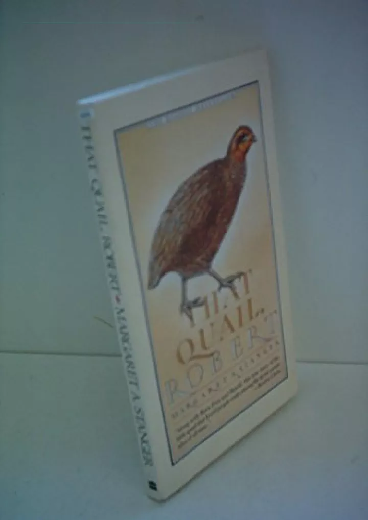 that quail robert download pdf read that quail