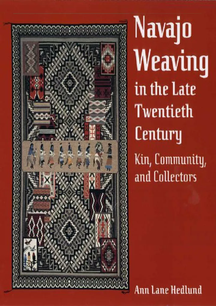 navajo weaving in the late twentieth century