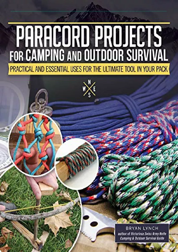 paracord projects for camping and outdoor