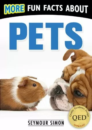 [PDF] DOWNLOAD EBOOK More Fun Facts About Pets bestseller