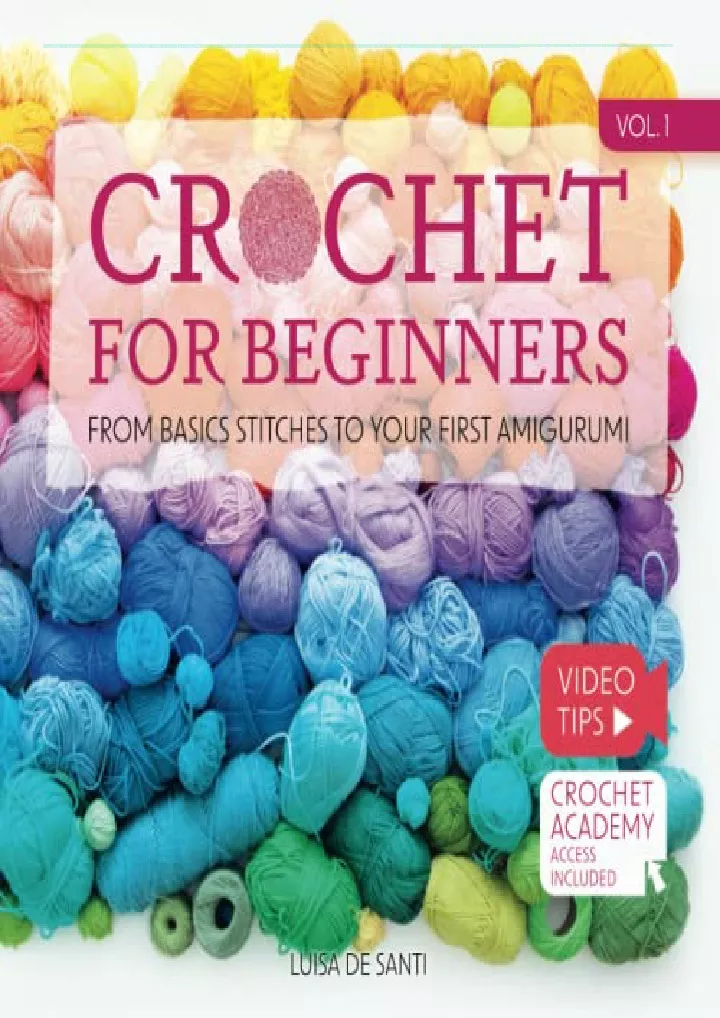 crochet for beginners from basics stitches
