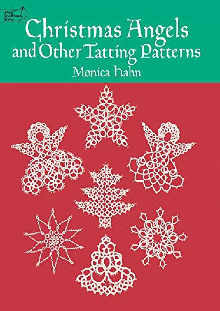 christmas angels and other tatting patterns dover