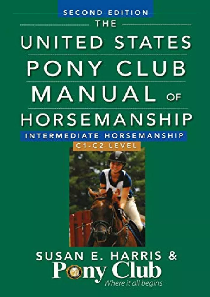 the united states pony club manual