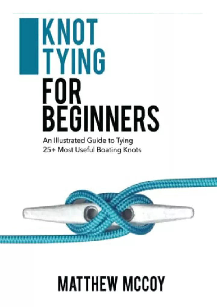 knot tying for beginners an illustrated guide
